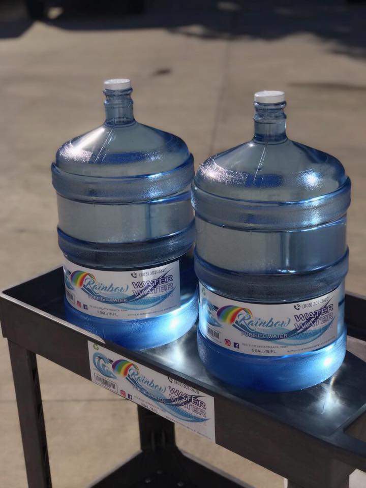 Rainbow Water Bottles